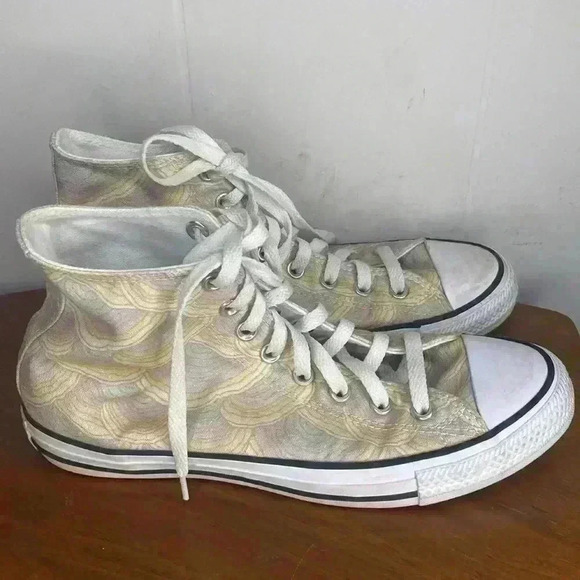 Converse All Star Colorful Hi Top Sneakers Men's Size 8 Womens Size 10 - Picture 5 of 9